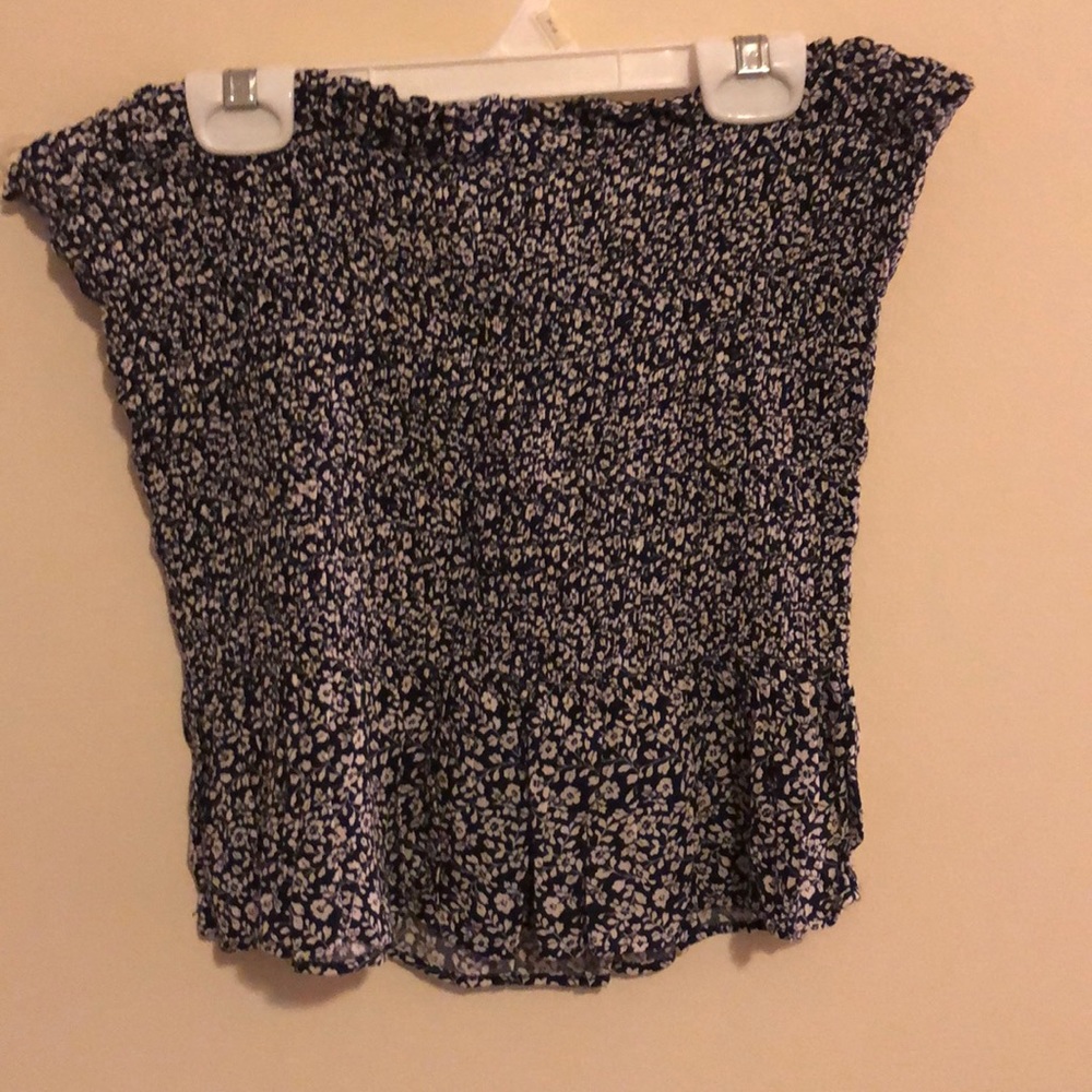 AE cropped tube top